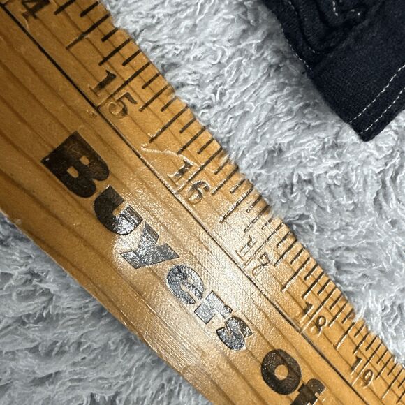 J Jill Women's Long Sleeve V Neck Boho Blouse M Navy Tan Embroidered - Picture 3 of 15